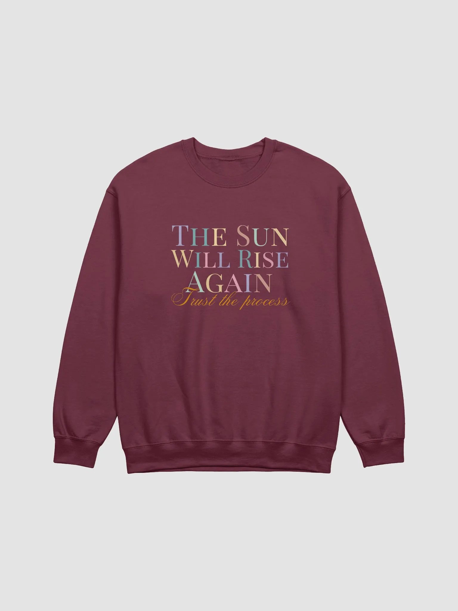 Raise Again and Trust the Process Classic Sweatshirt product image (3)
