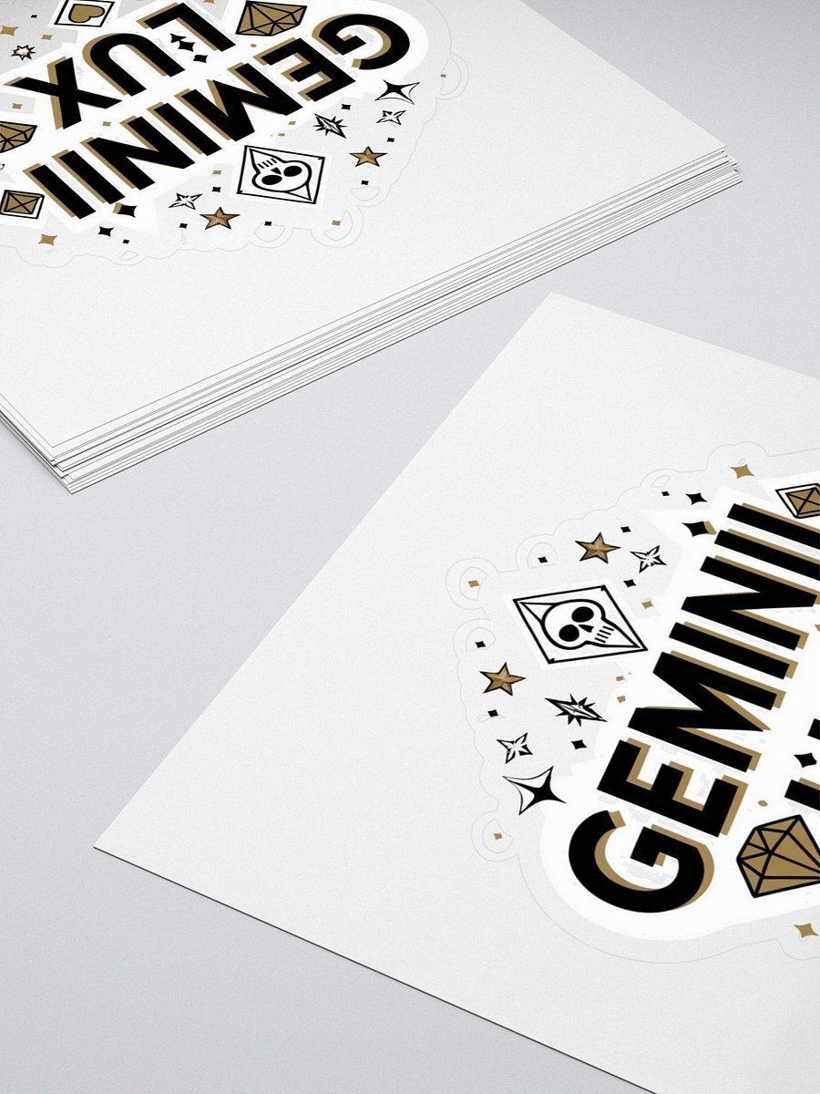 Black&Gold Sticker product image (4)