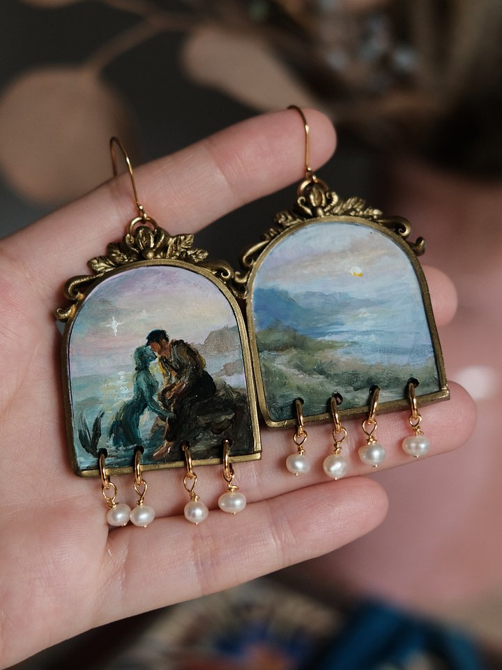Sea Kissed Lovers Earrings product image (2)