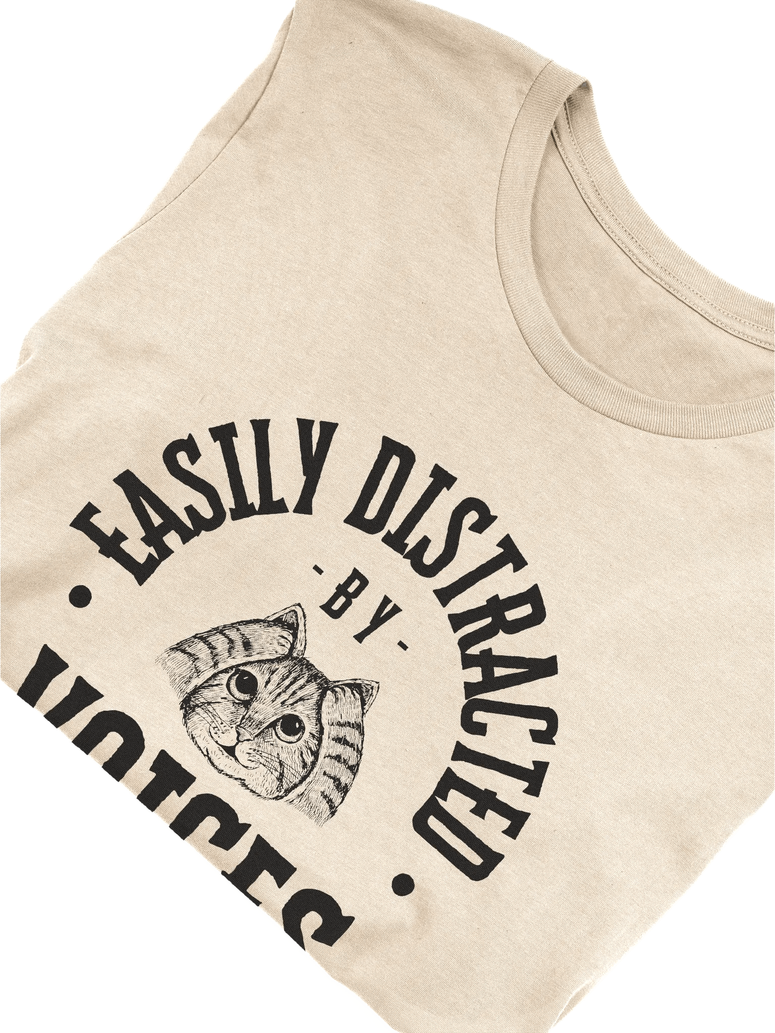 Easily Distracted by Voices T-Shirt (Unisex) product image (3)
