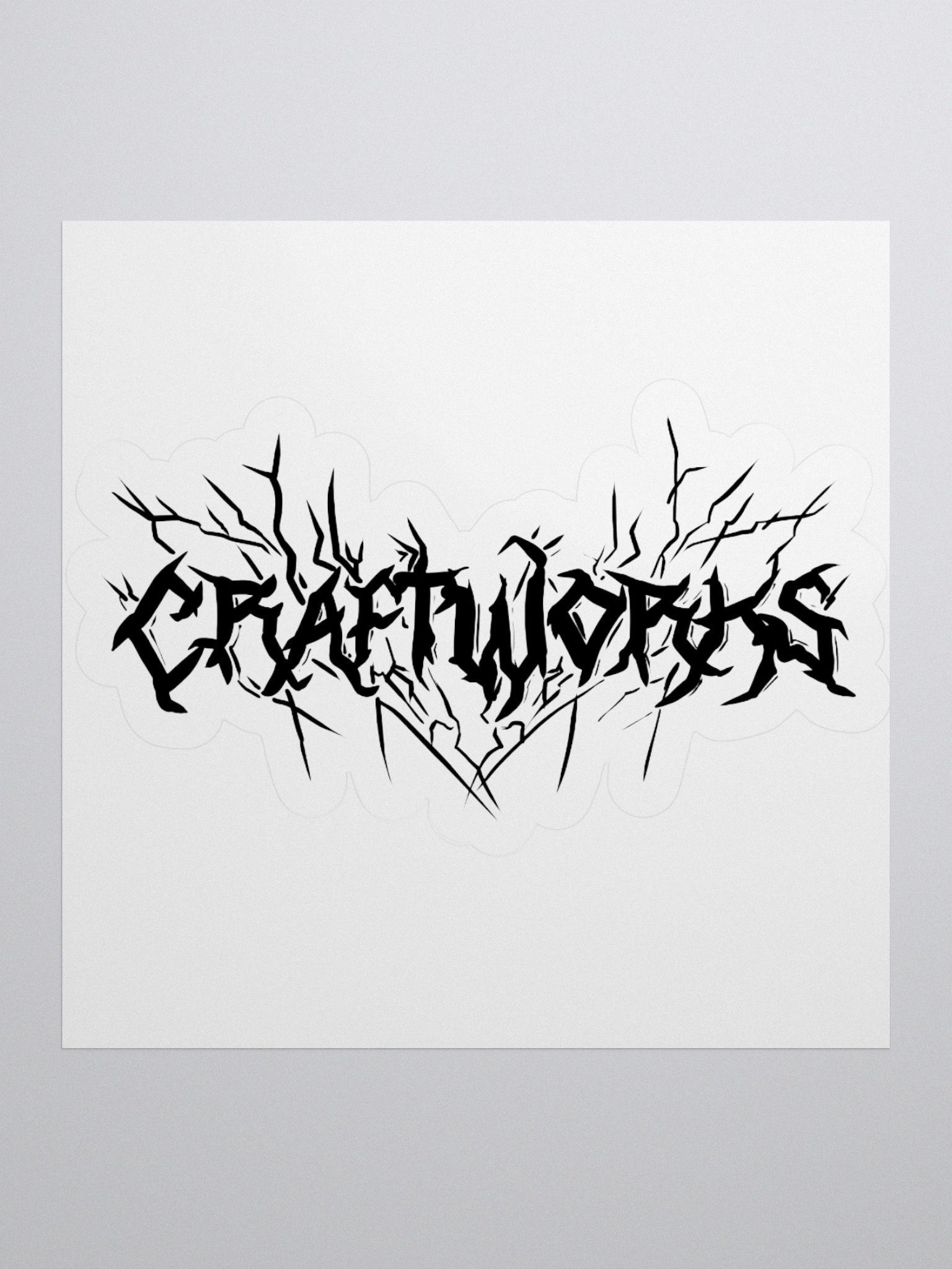 CraftWorks Heavy-Metal Emblem Sticker product image (1)