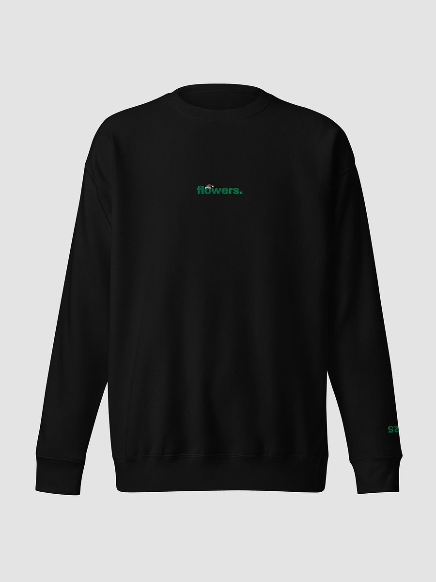 Holidaze '24 "flowers" Sweatshirt - No Back product image (1)