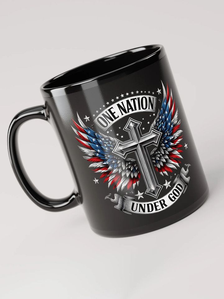One Nation Under God - Black Mug product image (1)