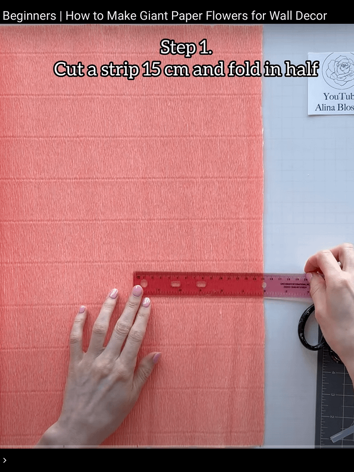 DIY Giant Paper Peony: Templates from Video Tutorial product image (2)