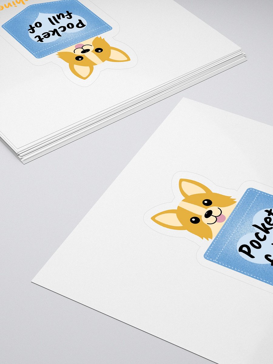 Pocket Full of Sunshine Corgi Stickers product image (4)