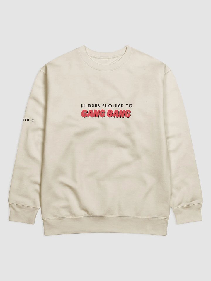 Human Evolved to Gang Bang Sweater product image (1)