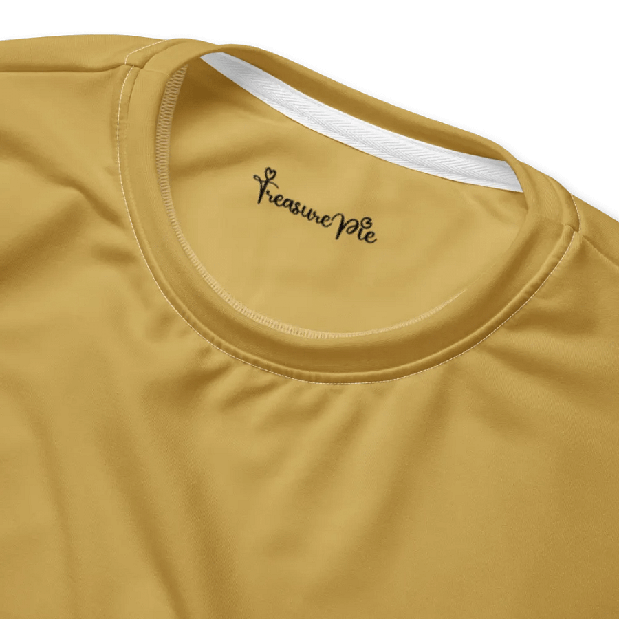 Plain Medium Dark Yellow Light Summer Unisex Recycled Polyester Heavyweight Premium Sweatshirt by Treasure Pie product image (5)