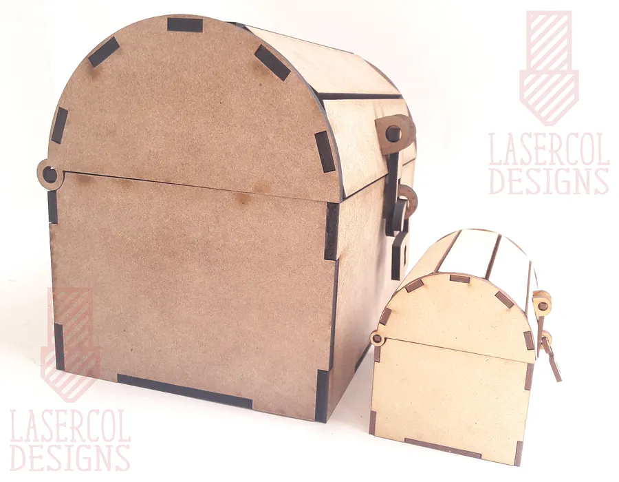 Box Chest (Two Sizes) - Laser Cut Files product image (7)