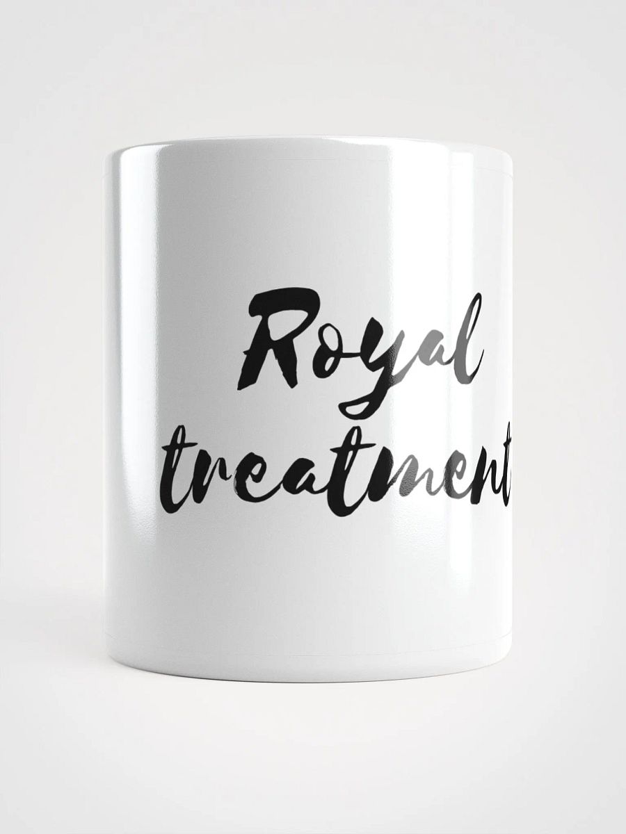Royal Treatment White Glossy Mug product image (1)