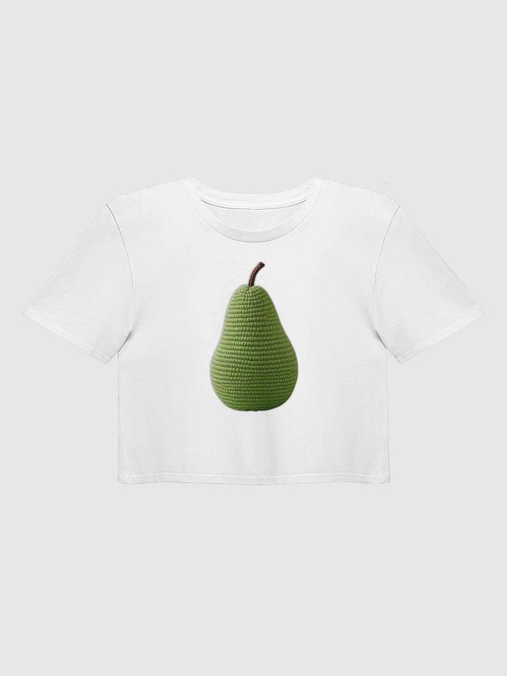 CozyAvocado Women's Premium Pear Crop Top #8 product image (1)