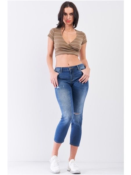 Stripped crop top product image (3)
