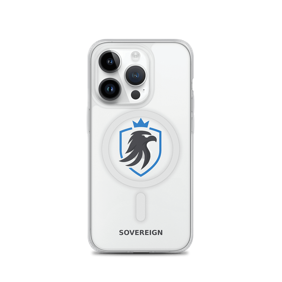 SOVEREIGN Dark MagSafe® Clear Case product image (1)