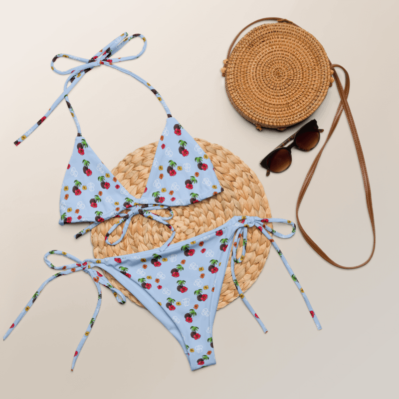 Tropical Bikini in Light Blue product image (8)