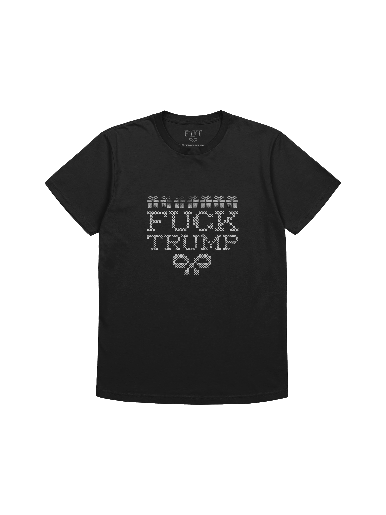 FDT Cross-Stitch Tee | Brand Next Level product image (3)