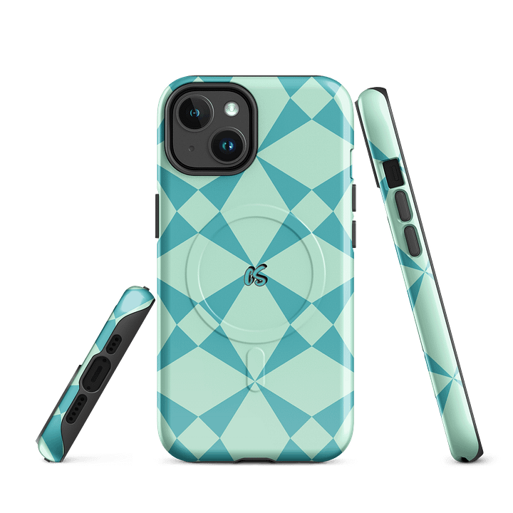 CS iPhone Case. Crazy Teal product image (1)