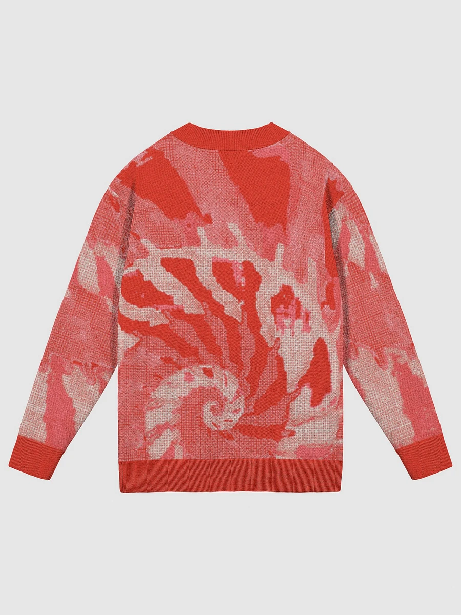 Miniaday Designs Tie Dye Coral Knitted Sweater Without Pocket product image (7)