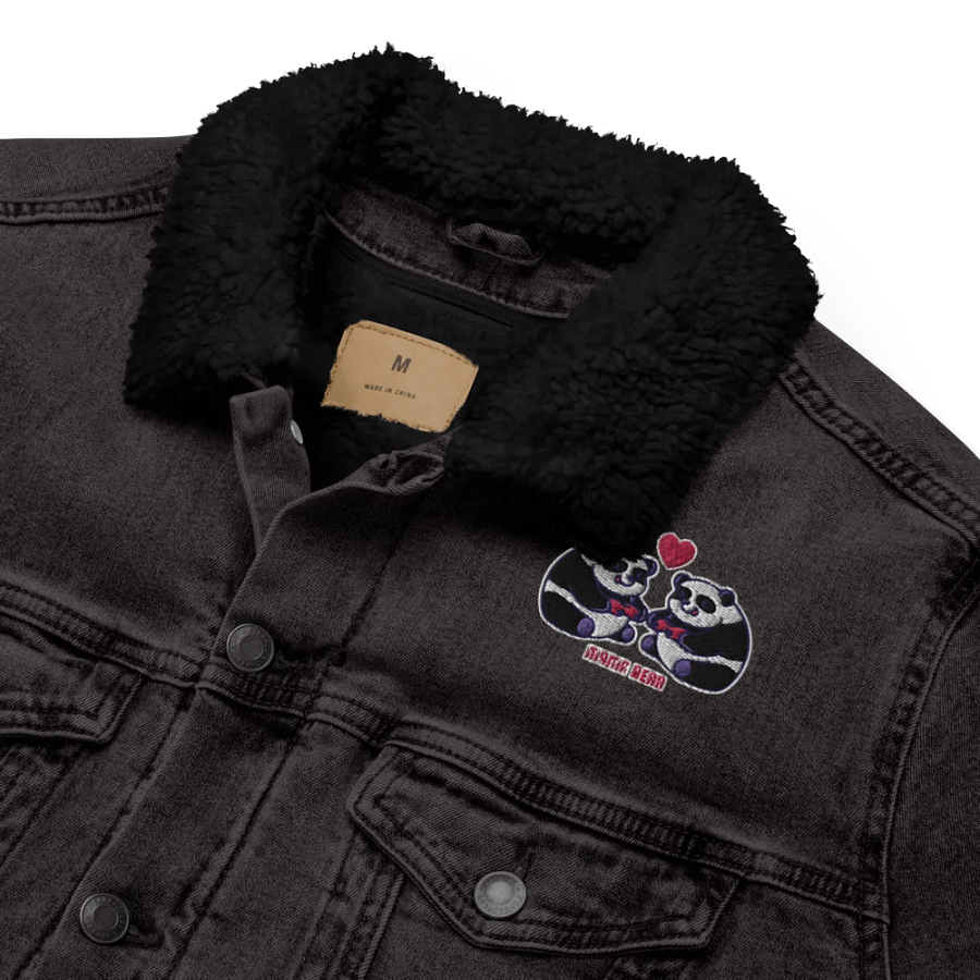 Mama Bear Sherpa Denim Jacket product image (6)