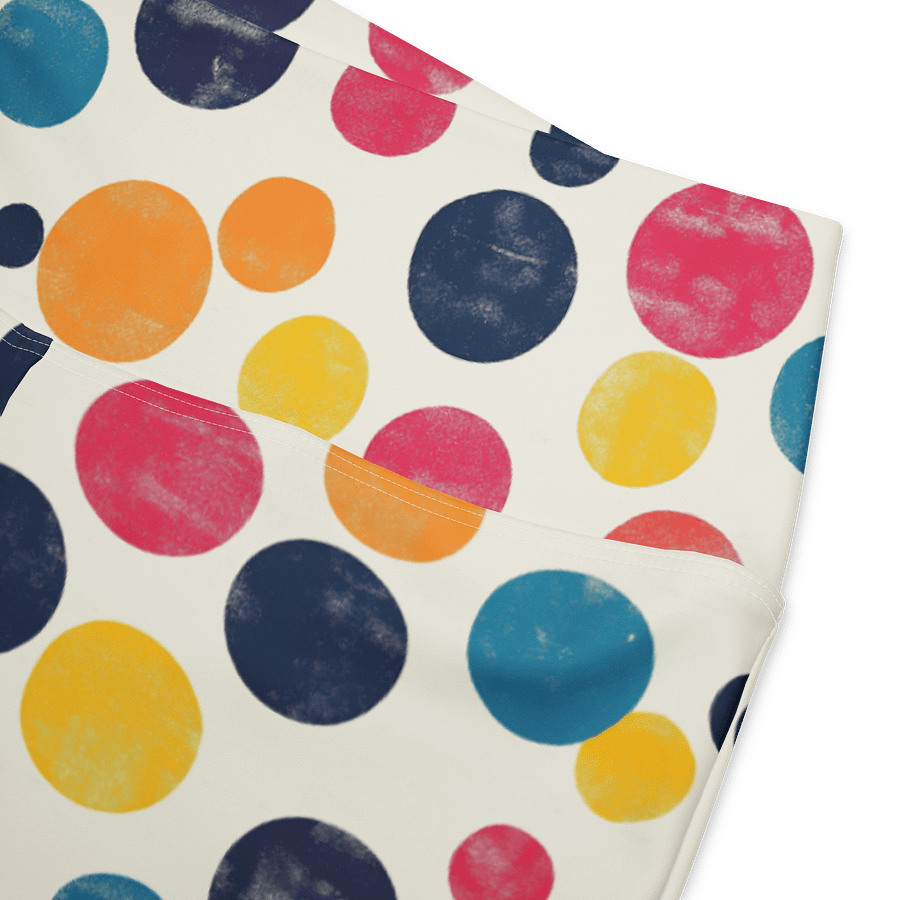 Polka Dot Illusion Vintage Retro Flare Leggings product image (6)