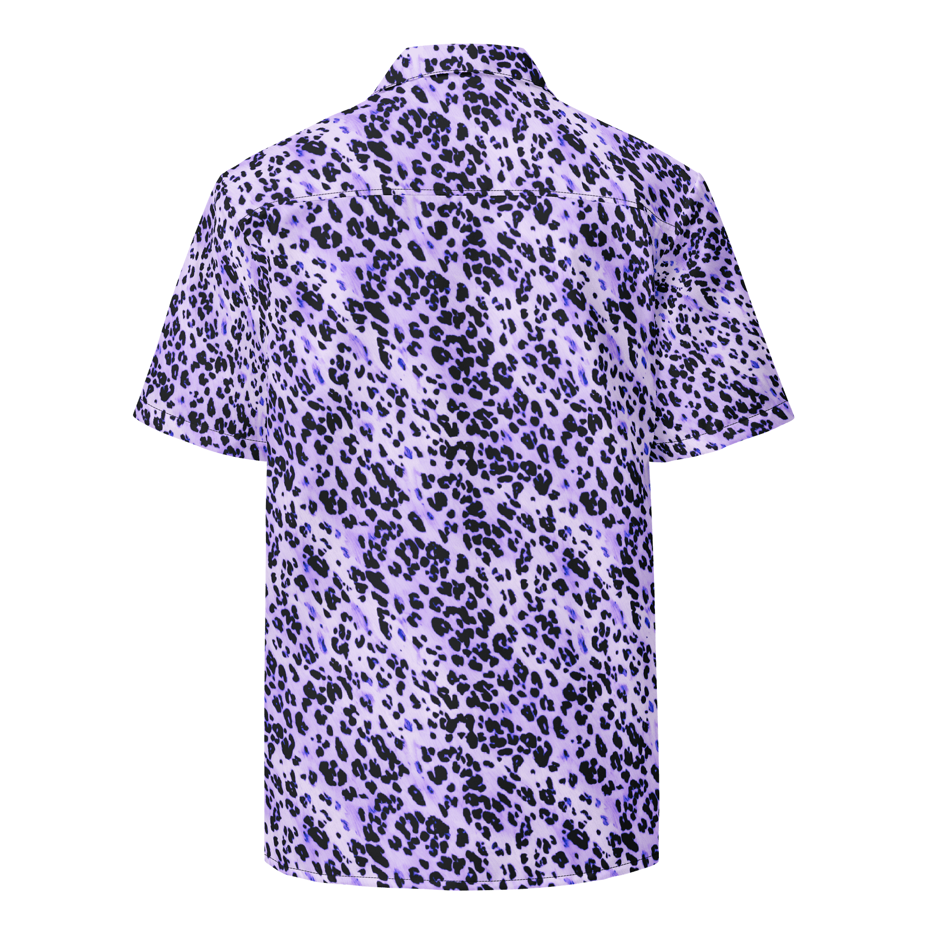 Purple Leopard Skin Hawaiian Shirt product image (2)