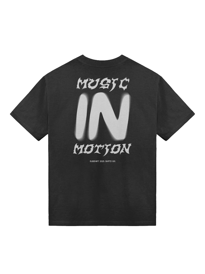 Music In Motion - Heavyweight Tee - Black product image (1)