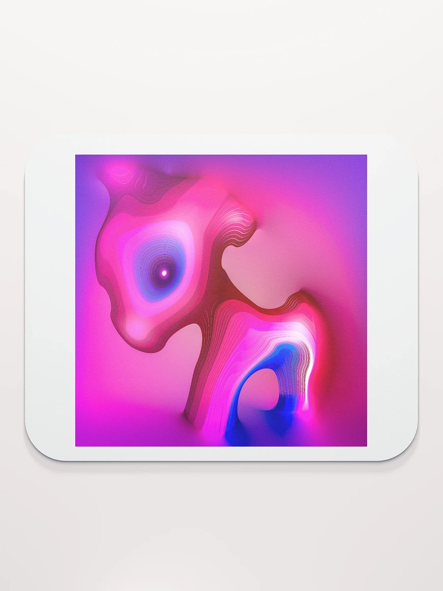 Baby Unicorn Enchanting Algorithmic Art mouse pad product image (2)