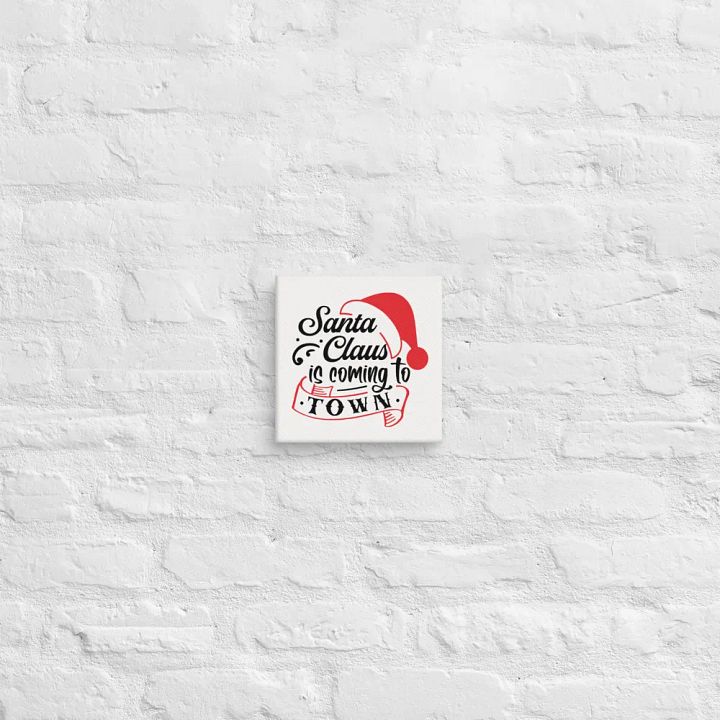 Santa Claus is Coming to Town: Festive Wall Art product image (14)
