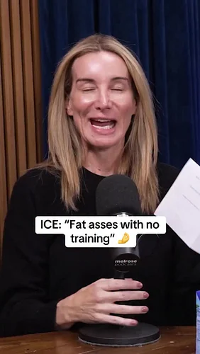 “These fat a**es with no training” 🤌