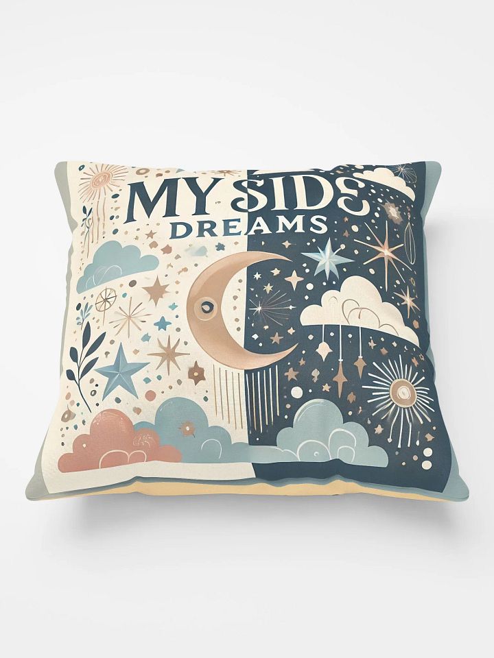 Dream vs. Construction Pillow – A Hilarious Take on Sleep Wars product image (1)