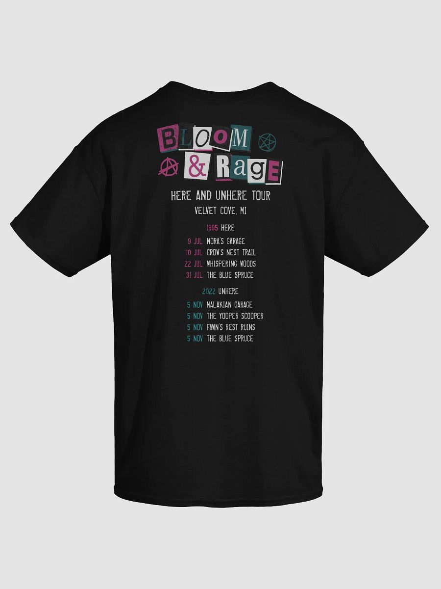 Lost Records: Bloom & Rage Band Tour T-Shirt (Black) product image (4)