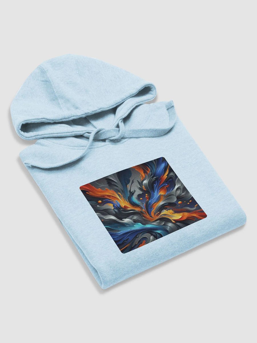 Ethereal Swirl Unisex Hoodie | AI Design abstract fluid product image (6)