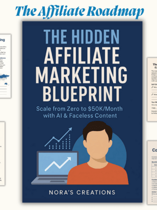 The Affiliate Roadmap Workbook for Faceless Channels product image (1)