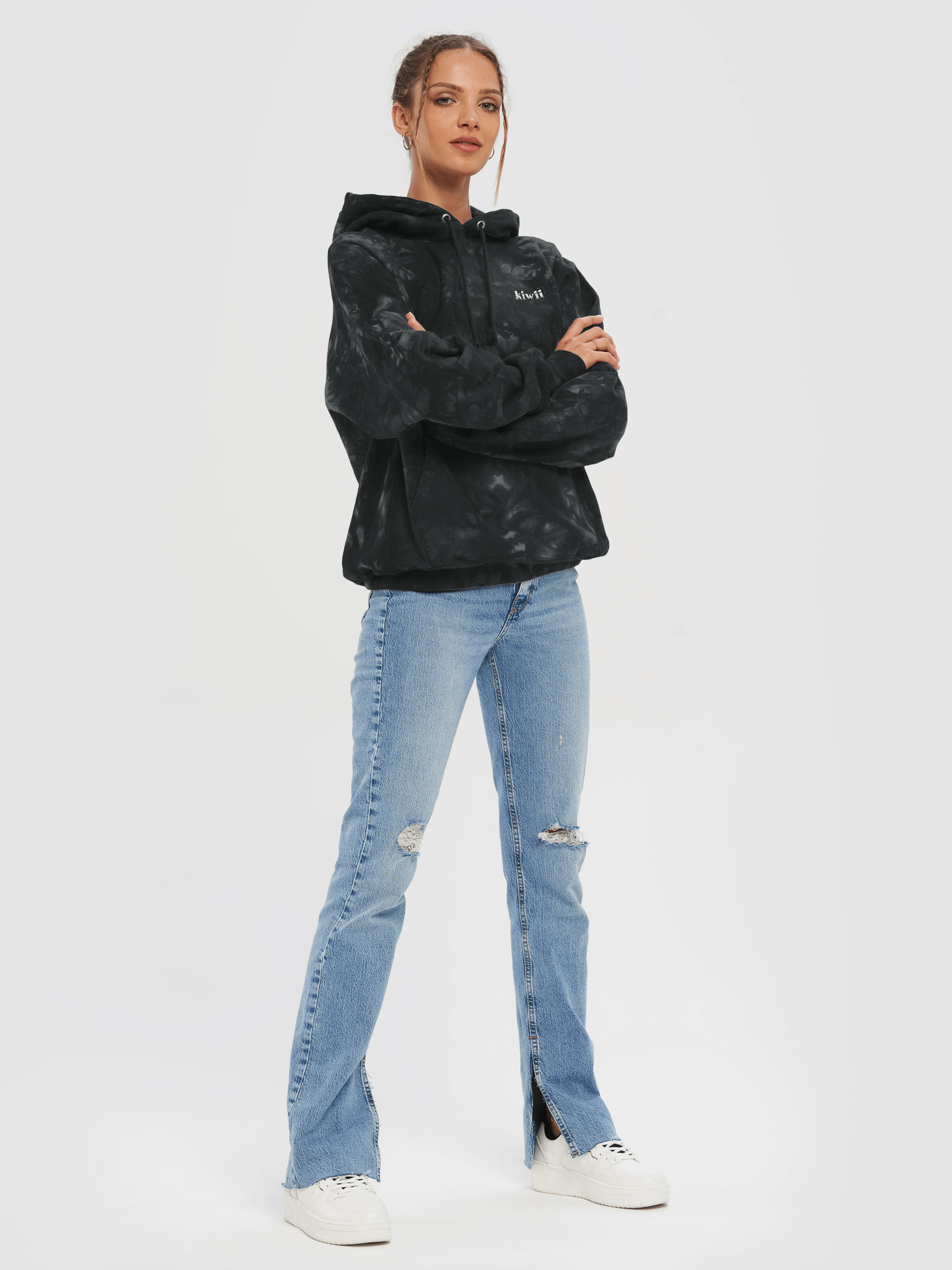 Kiwii Pixelated Partners Tie-Dye Hoodie product image (22)