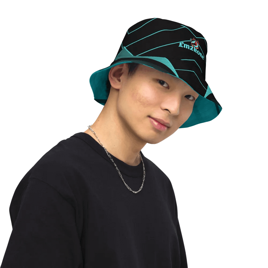 Teal Dreams - Reversible Bucket Hat product image (7)