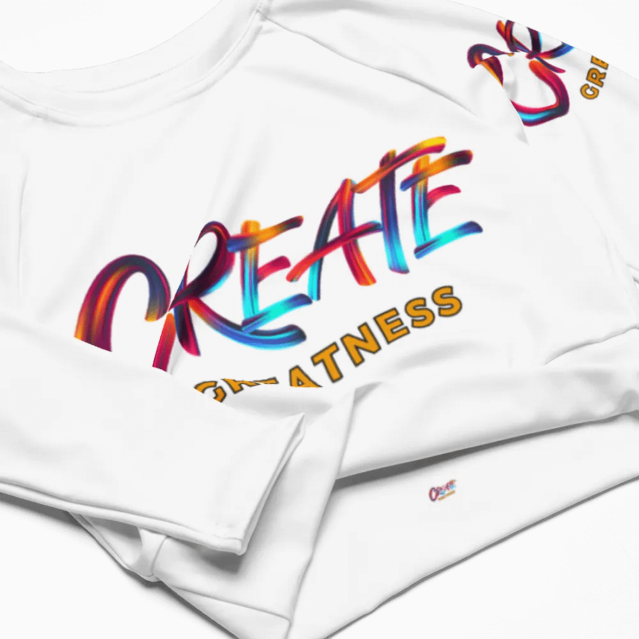 Create Greatness Dynamo Long Sleeve Crop Top product image (4)