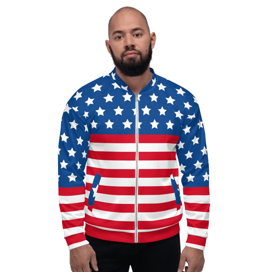All-Over Print Bomber Jacket - USA product image (7)
