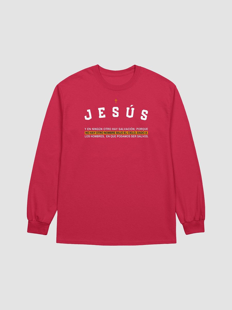 Camiseta Unisex Manga Larga | Y en ningún otro hay Salvación product image (1)
