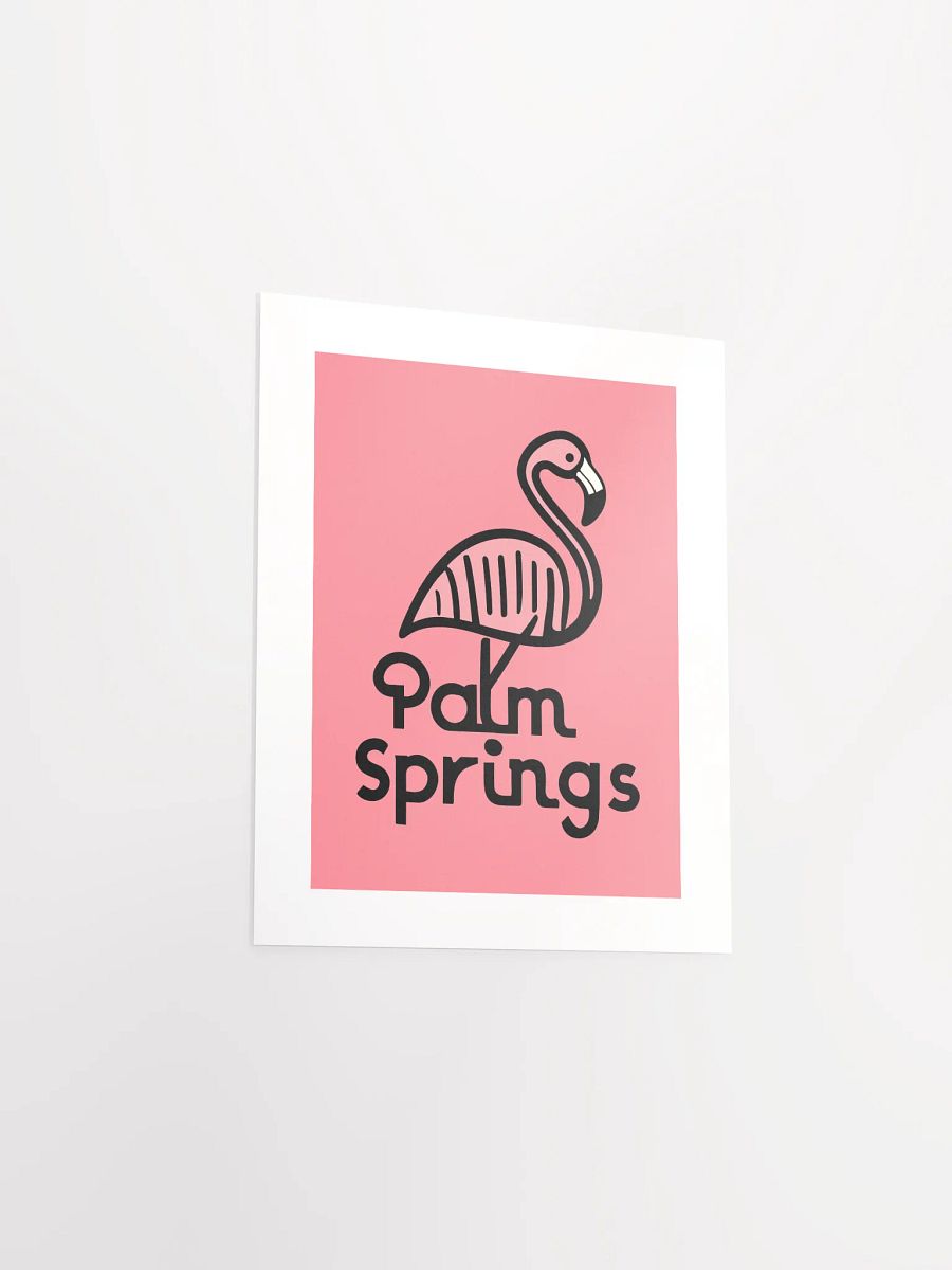 Palm Springs Pink Flamingo - Print product image (9)