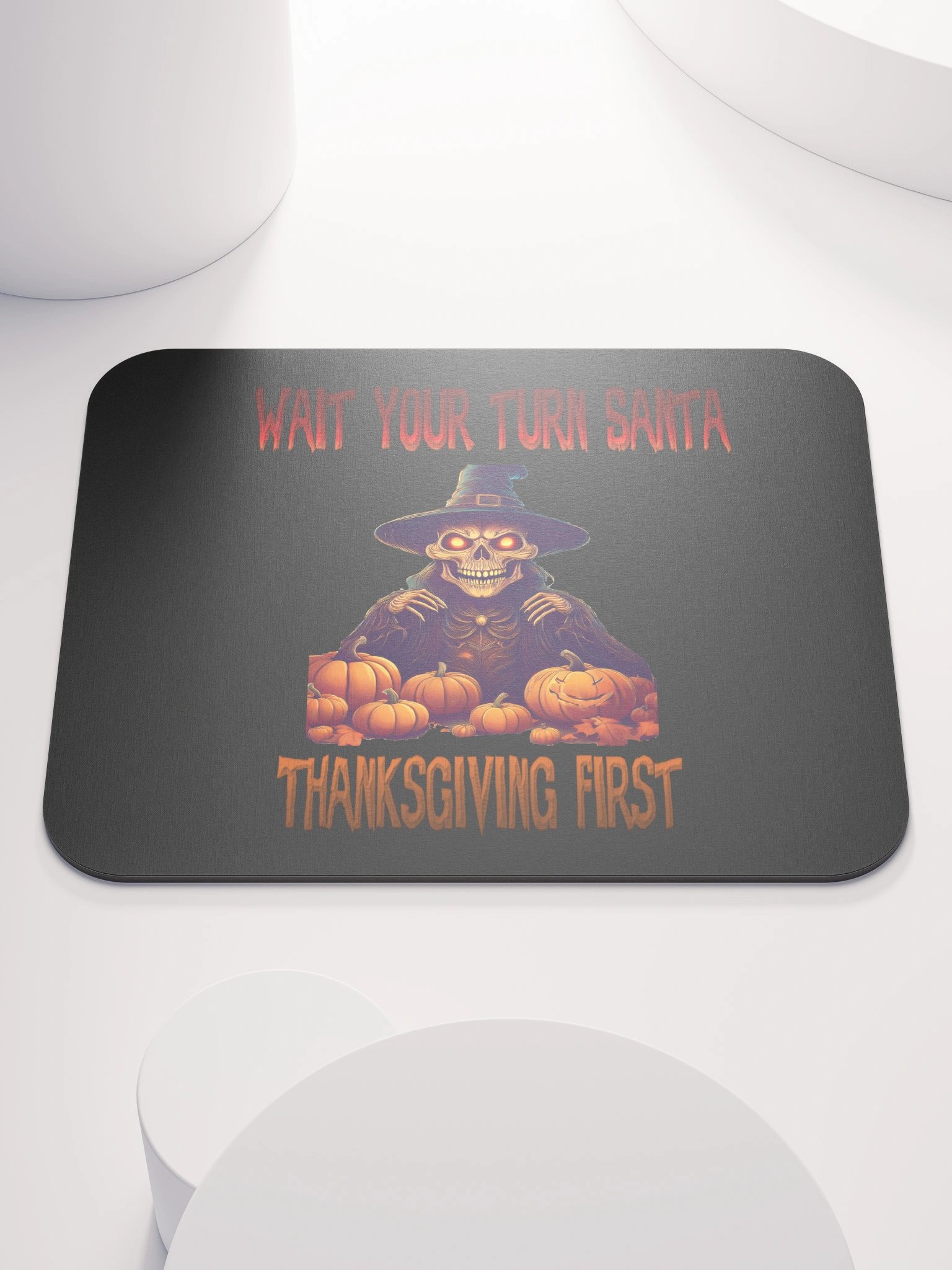Skeleton's Thanksgiving Rebellion Mouse Pad product image (1)