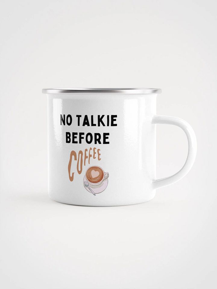 No Talkie Before Coffee Mug product image (1)