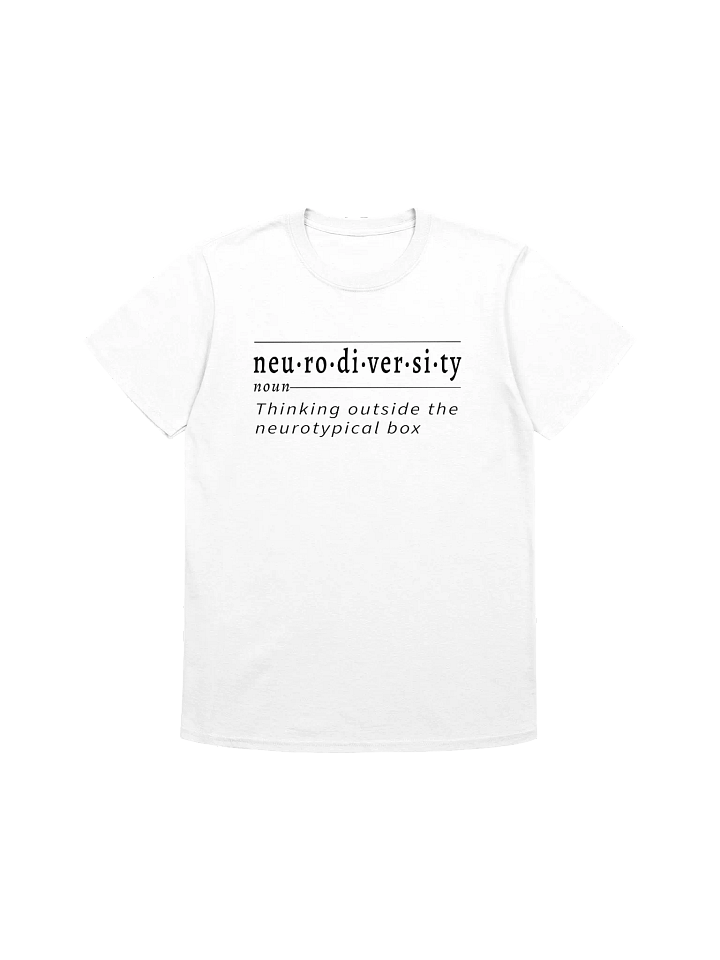 Neurodiversity Def Unisex Tee blk v1 product image (1)