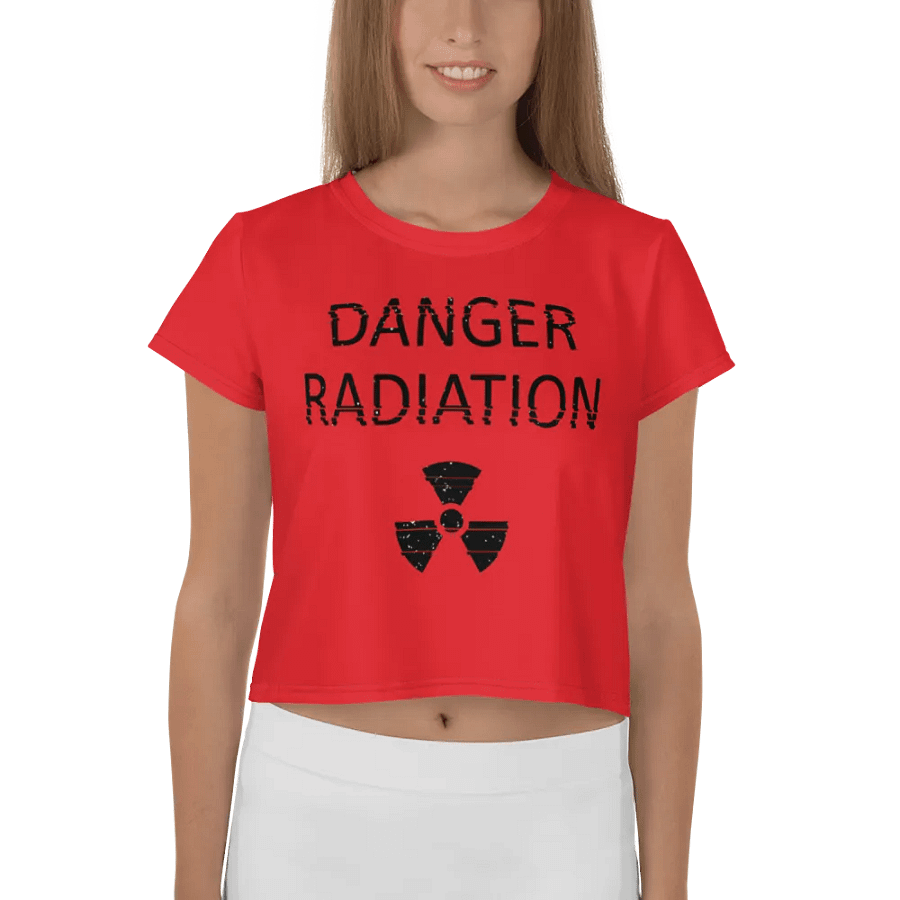 (2 sided) Co-60 Fan Club crop tee product image (2)