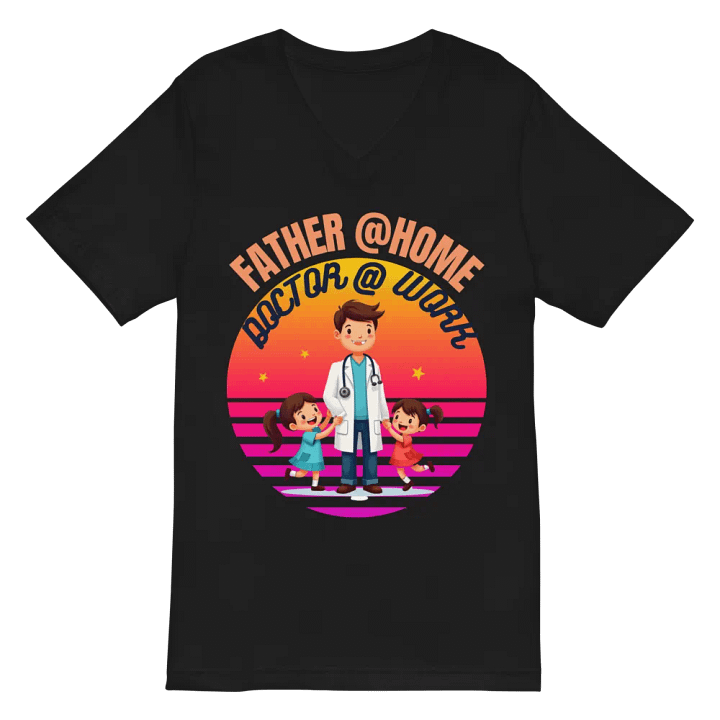 Doctor Dad V-Neck Tee product image (3)