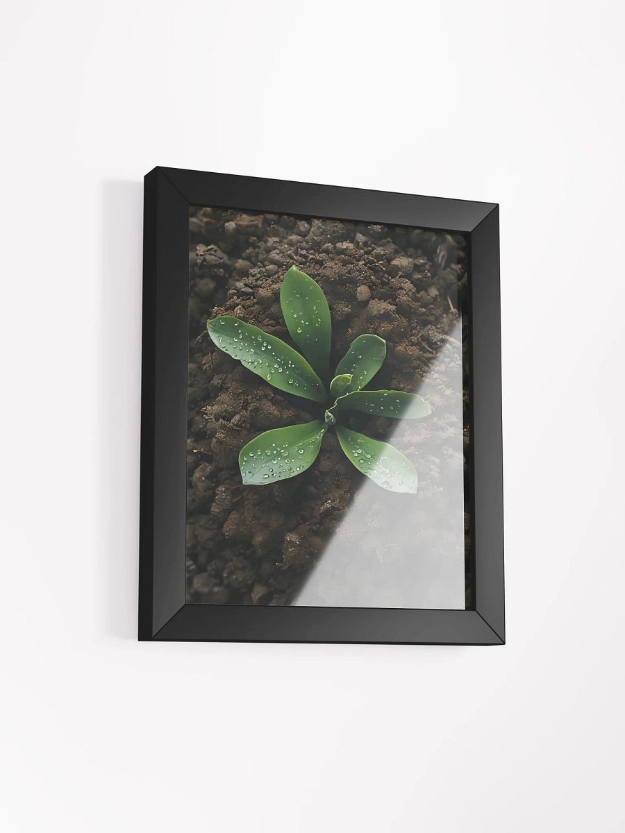 Dewy Greenery Framed Matte Poster product image (3)