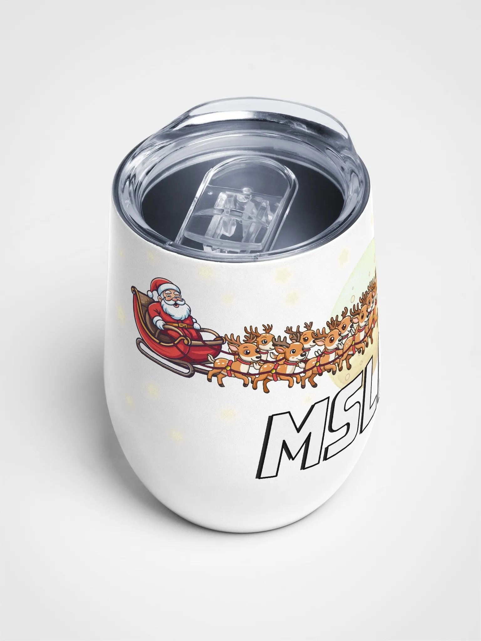 MSLA Holiday Sleigh Ride Wine Tumbler product image (3)