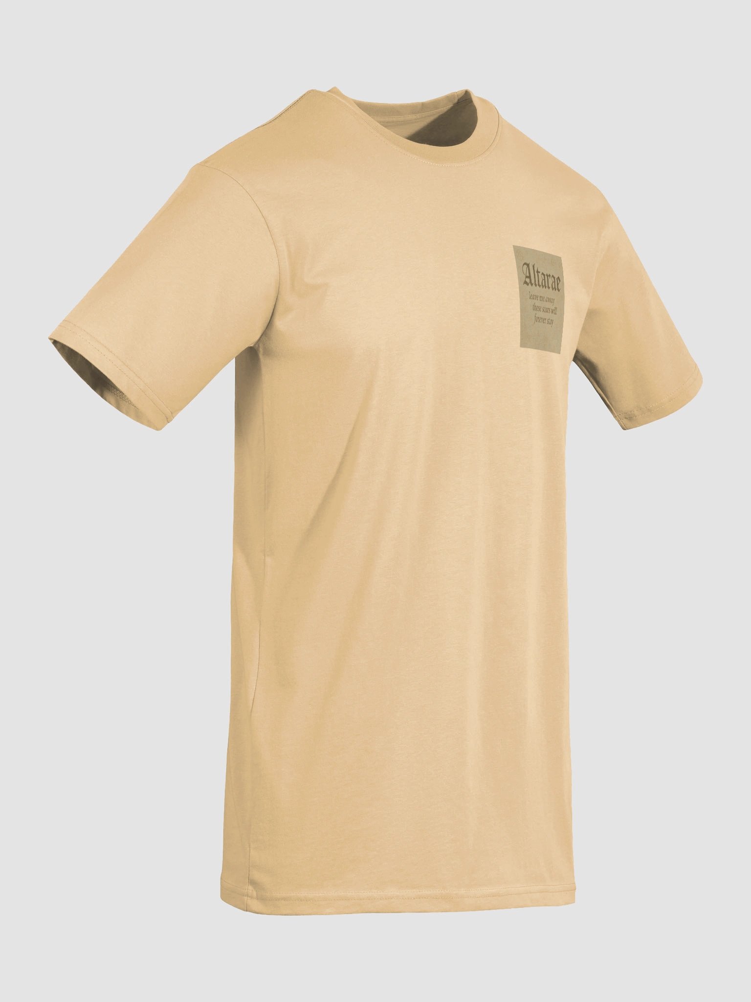 Altarae “Forever Stay” Pocket Tee – Sand Ritual Edition product image (8)