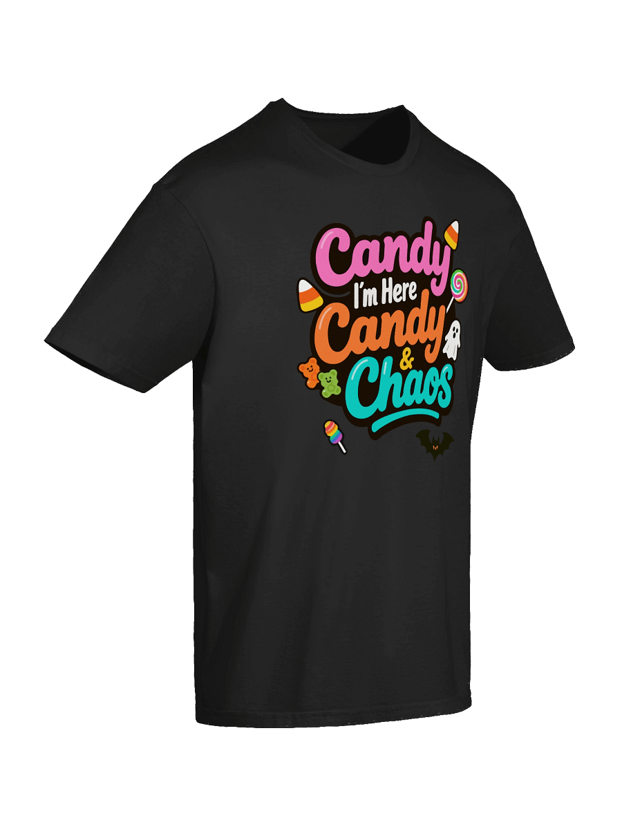 I’m Here for the Candy & Chaos" Halloween T-Shirt – Fun & Spooky 2025 product image (20)
