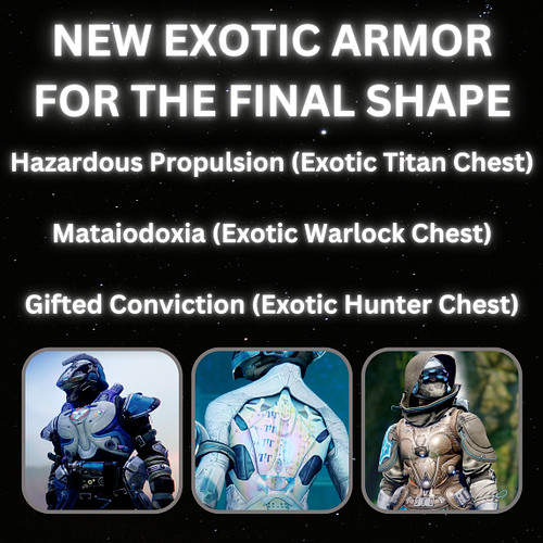 Breaking News: New Exotic armor pieces being introduced during The Final Shape! 

#destiny2 #thefinalshape #destinythegame #b...