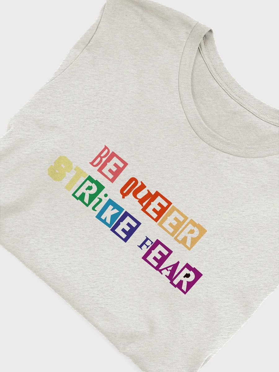 be queer strike fear t-shirt product image (5)