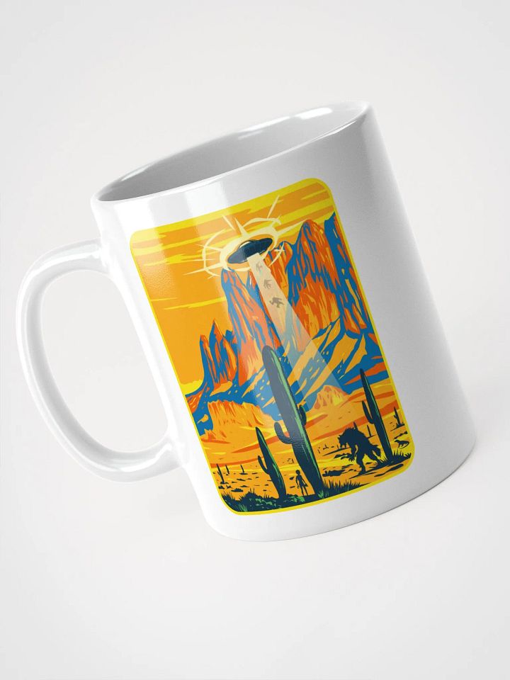 Skinwalker UFO Abduction White Mug product image (1)