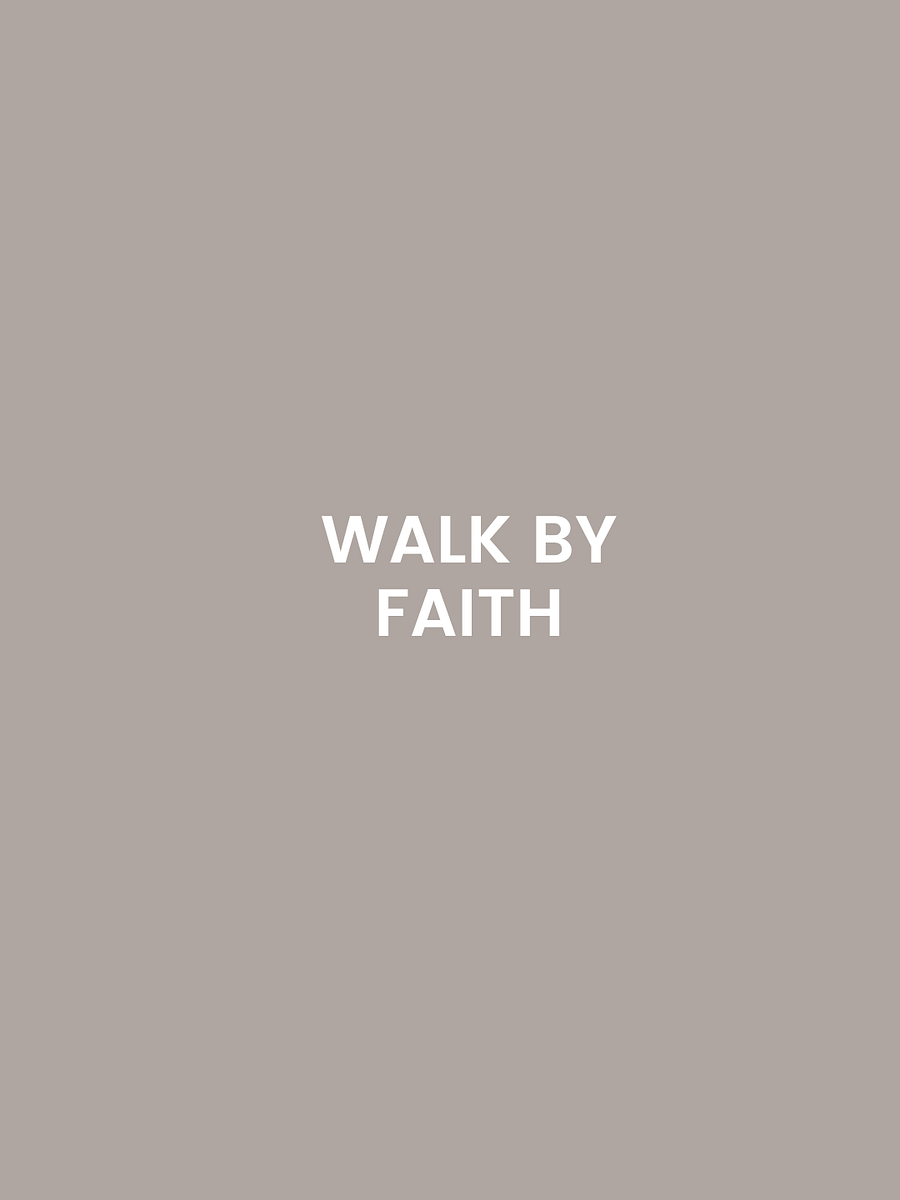 Walk By Faith. product image (2)